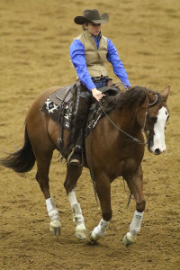Barbara Cox, wife of four-time undefeated Road to the Horse winner Chris Cox, is a veteran horsewoman and clinician.