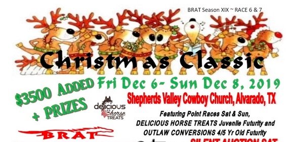 BRAT Christmas Classic December 6-8, 2019