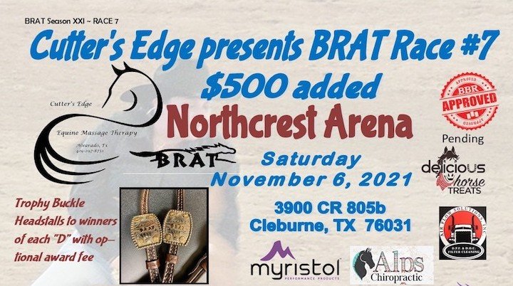 BRAT Race 7 Nov 6, 2021 Results