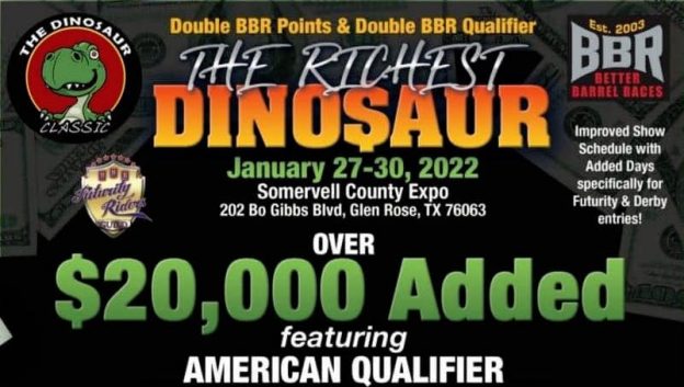 The Richest Dinosaur Classic Jan 27 – 30 2022 Results