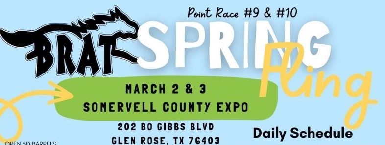 BRAT Spring Fling March 2-3 +Avg Results