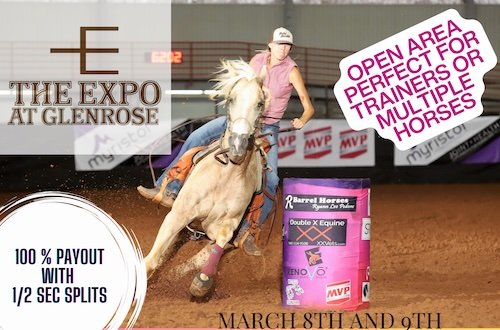 The Expo at Glen Rose March 8-9 Results
