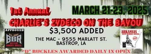 Zydeco on the Bayou March 21-23, 2025 Results