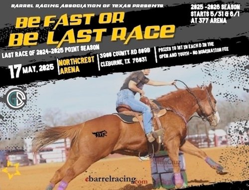 2025 BRAT Be Fast or Be Last  Results