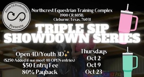 Triple Sip Showdown Series Race 3 Results