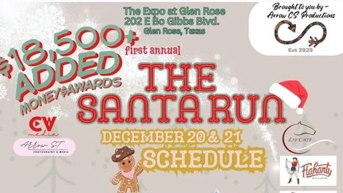 The Santa Run Dec 20-21, 2025 Results